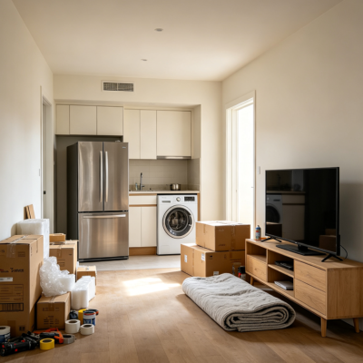 Whole-House Appliance Delivery and Placement Solution
