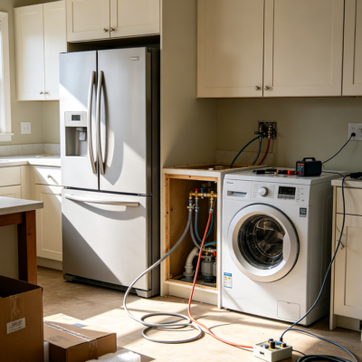 Appliance Utility Pre-Installation and Connection Service