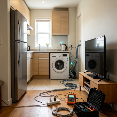 Multi-Appliance Interconnection and Commissioning Service