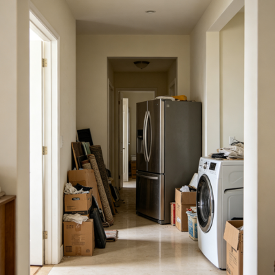 Large Appliance Pre-Installation Obstacle Removal Service