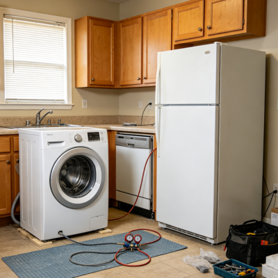 Large Appliance Delivery and Commissioning Package
