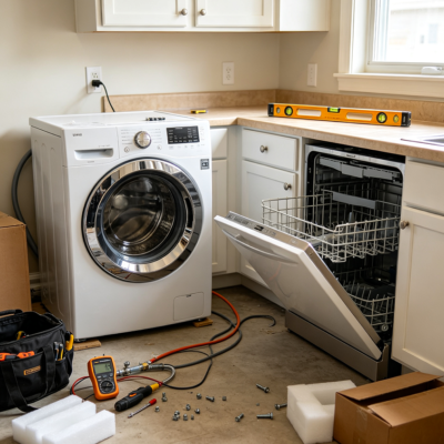 On-Site Assembly and Commissioning for Large Appliances