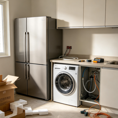 Appliance Placement and Utility Connection Service