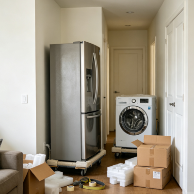 Indoor Moving, Unpacking, and Placement Service