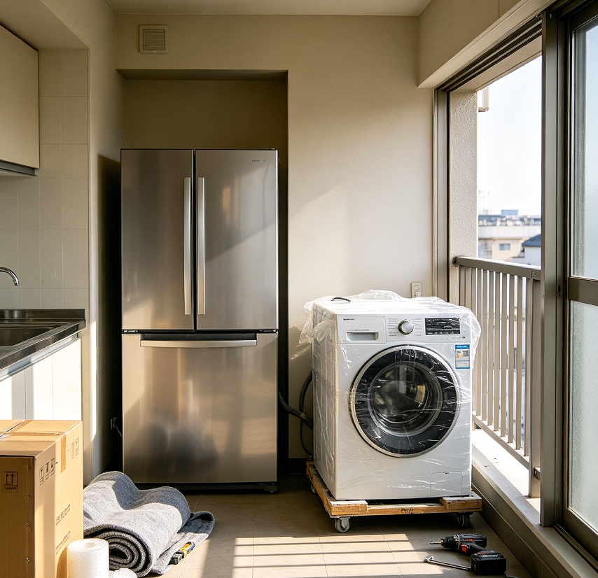 In-Home Installation with Old Unit Relocation Assistance